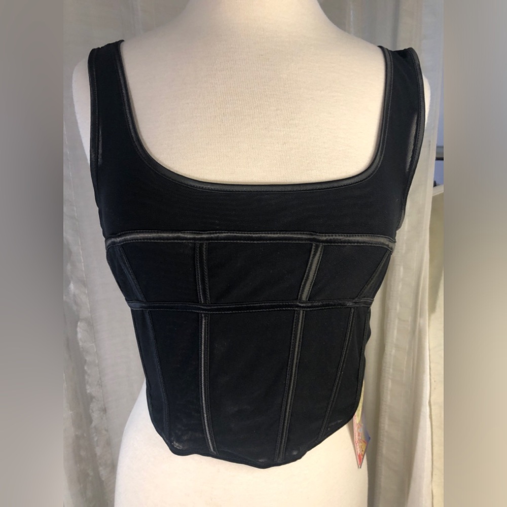 Callie Lives XL zip up corset. NWT